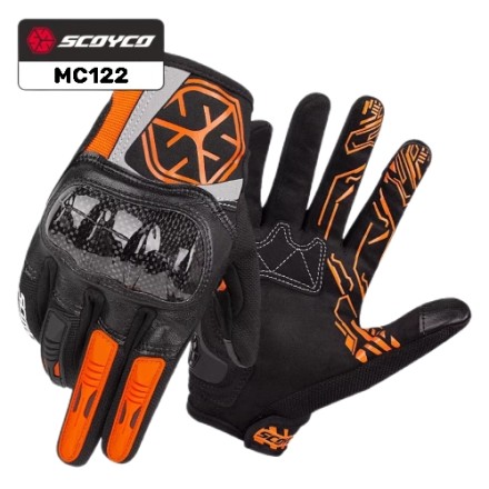 Мотоперчатки SCOYCO MC122, orange