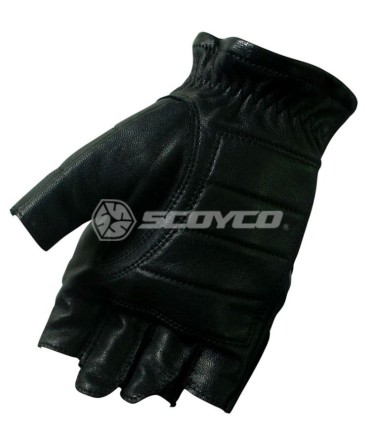 Мотоперчатки SCOYCO MC25 black leather