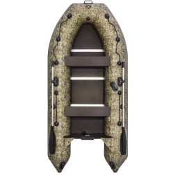 Лодка надувная из ПВХ Компакт Ривьера 3400 СК камуфляж камыш