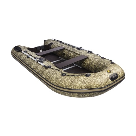 Лодка надувная из ПВХ Компакт Ривьера 3400 СК камуфляж камыш