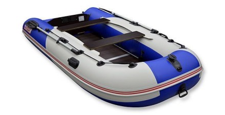 Надувная лодка STELS 335, синий/белый
