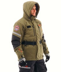 Куртка утепленная мужская DF Expedition 21 Khaki Black