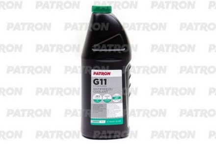 Антифриз PATRON G11 STANDARD зеленый 1кг / PCF4001